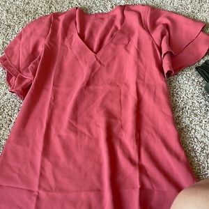 Pink blouse